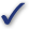 Tick to indicate calendar month